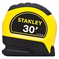 Stanley STHT30830 Measuring Tape, 30 ft L Blade, 1 in W Blade, Steel Blade, ABS Case, BlackYellow Case STHT30830L